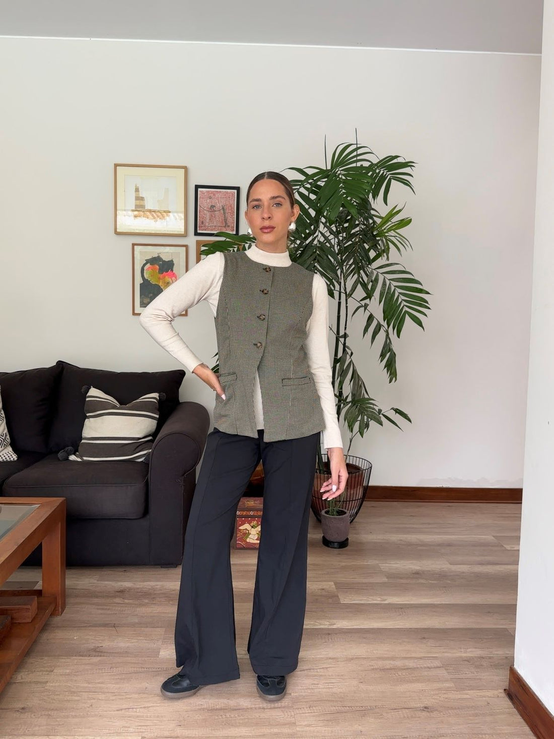 Chaleco Susan cuadros