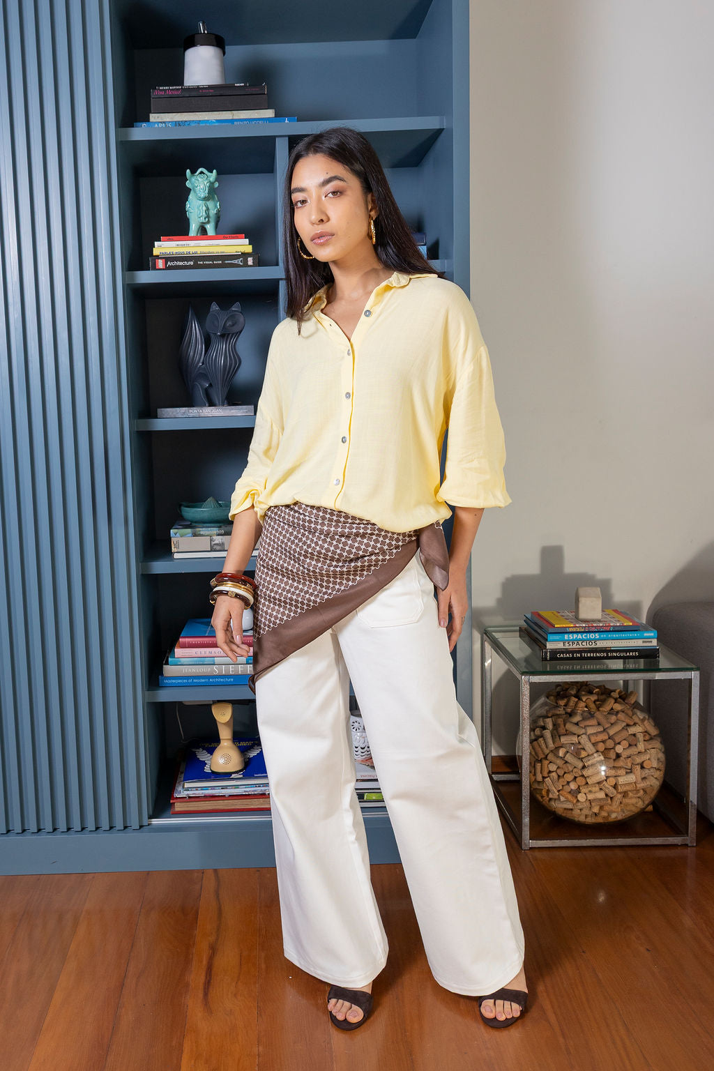 Pantalón denim Wide