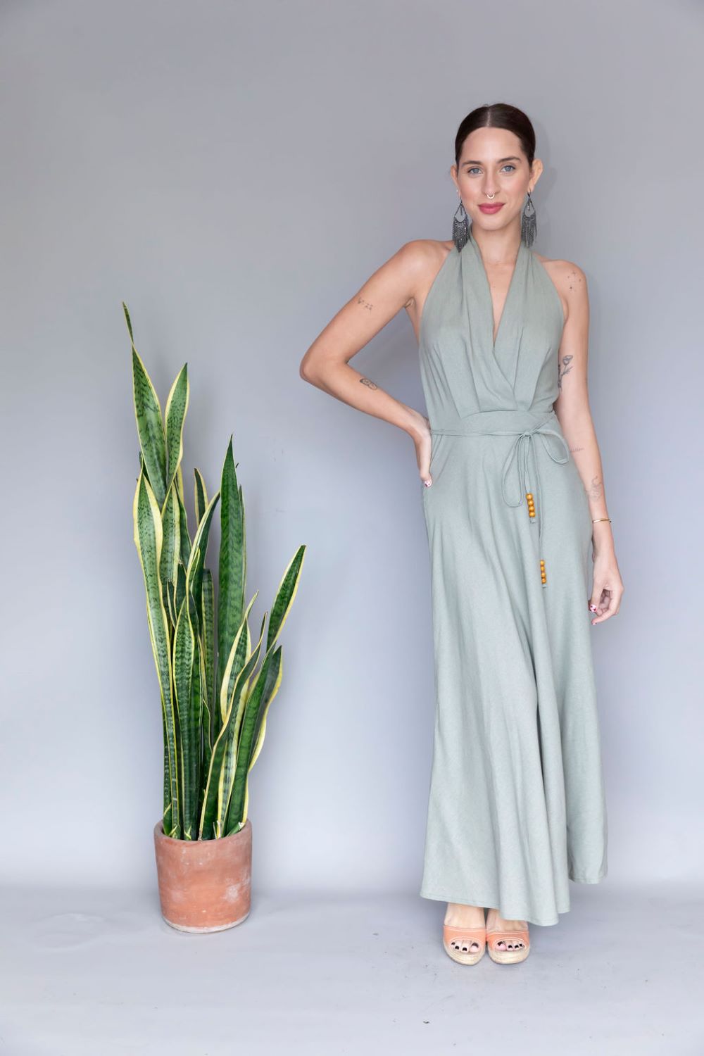 Vestido Ana lino