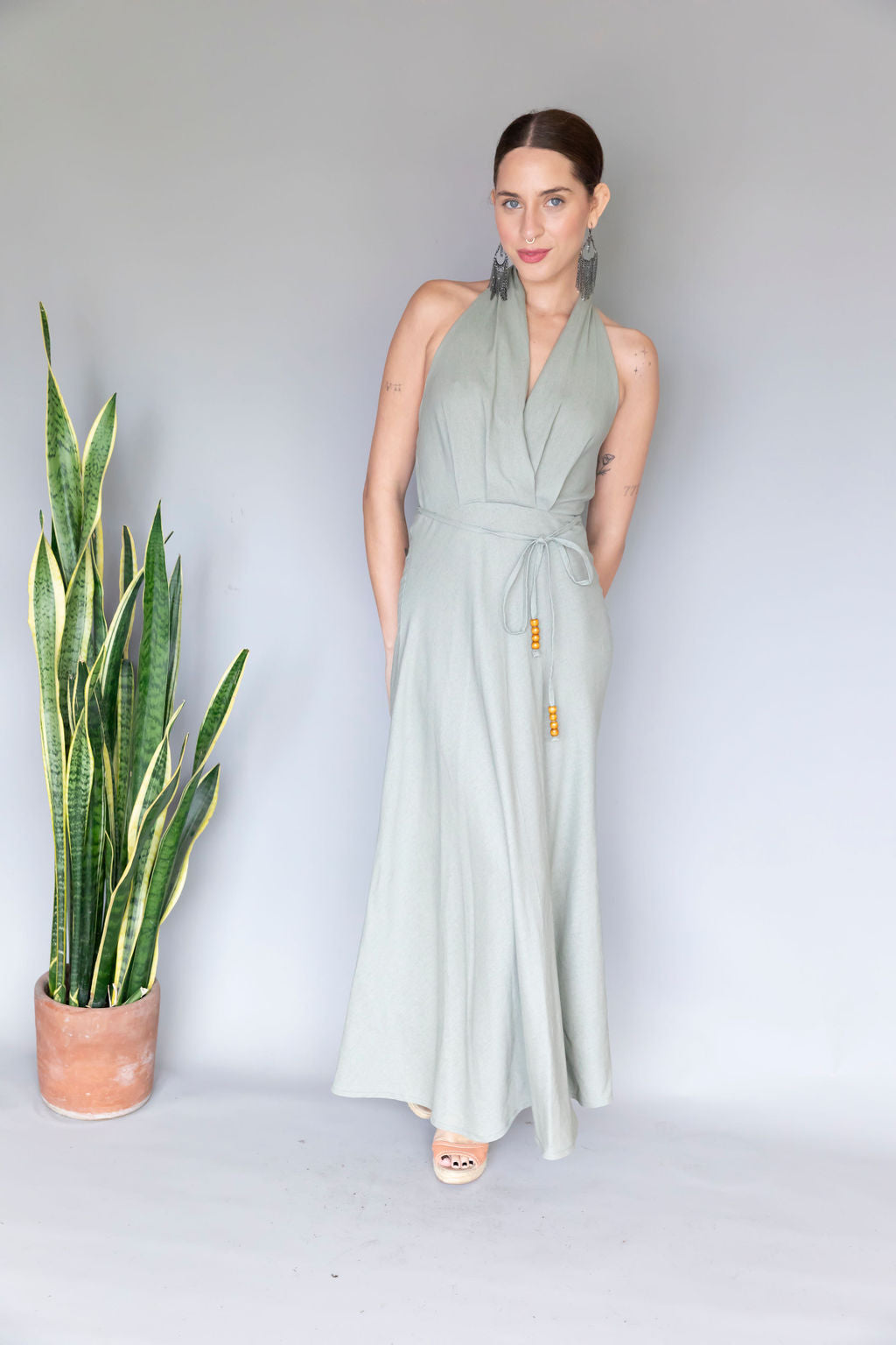 Vestido Ana lino