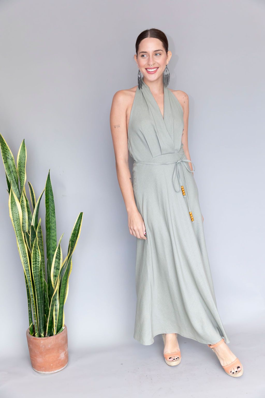 Vestido Ana lino