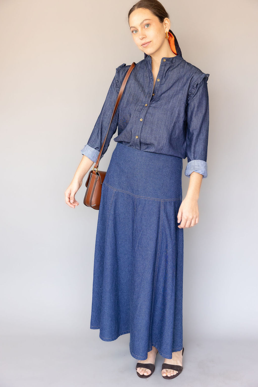 Falda Olivie denim