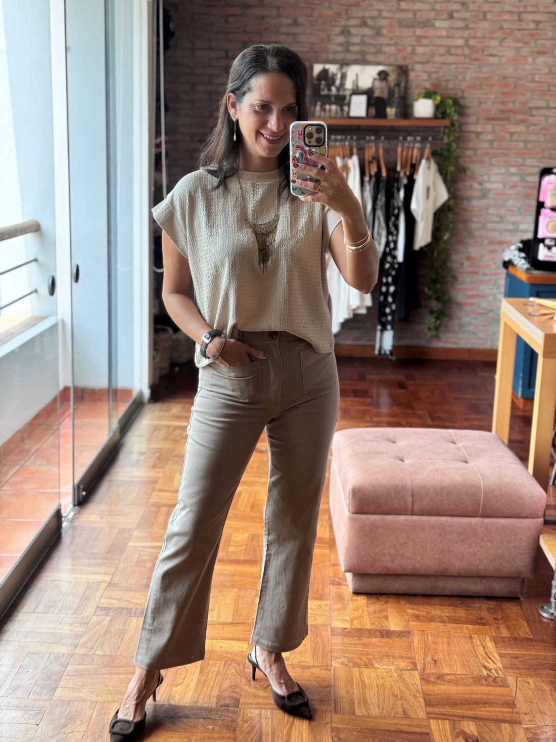 Pantalón Cropped