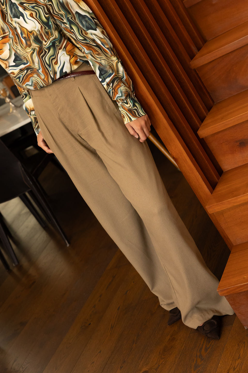 Pantalón Franklin lino