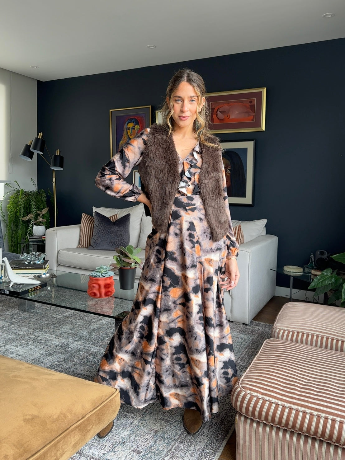 Vestido Oleo
