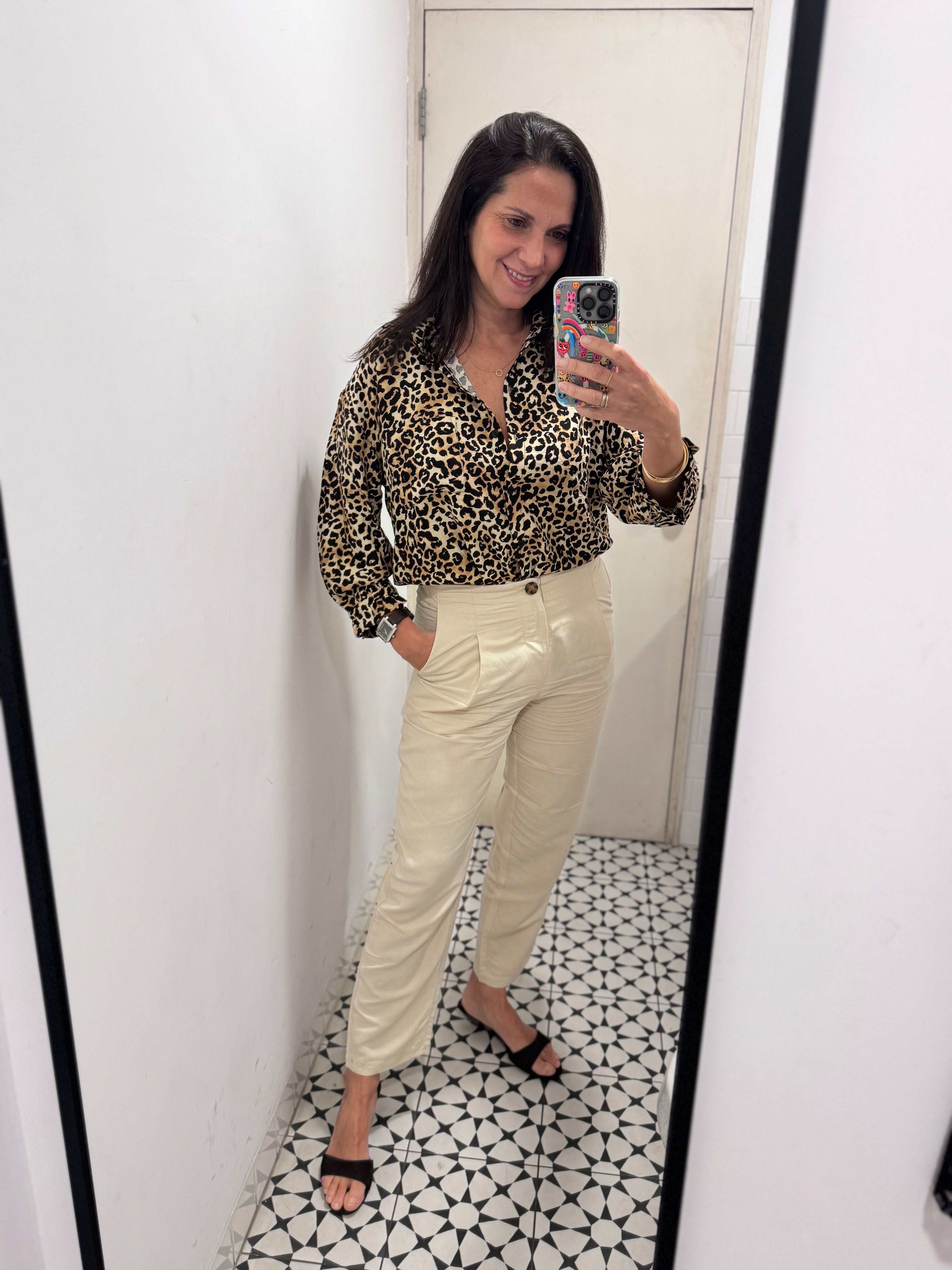 Blusa Leopardo