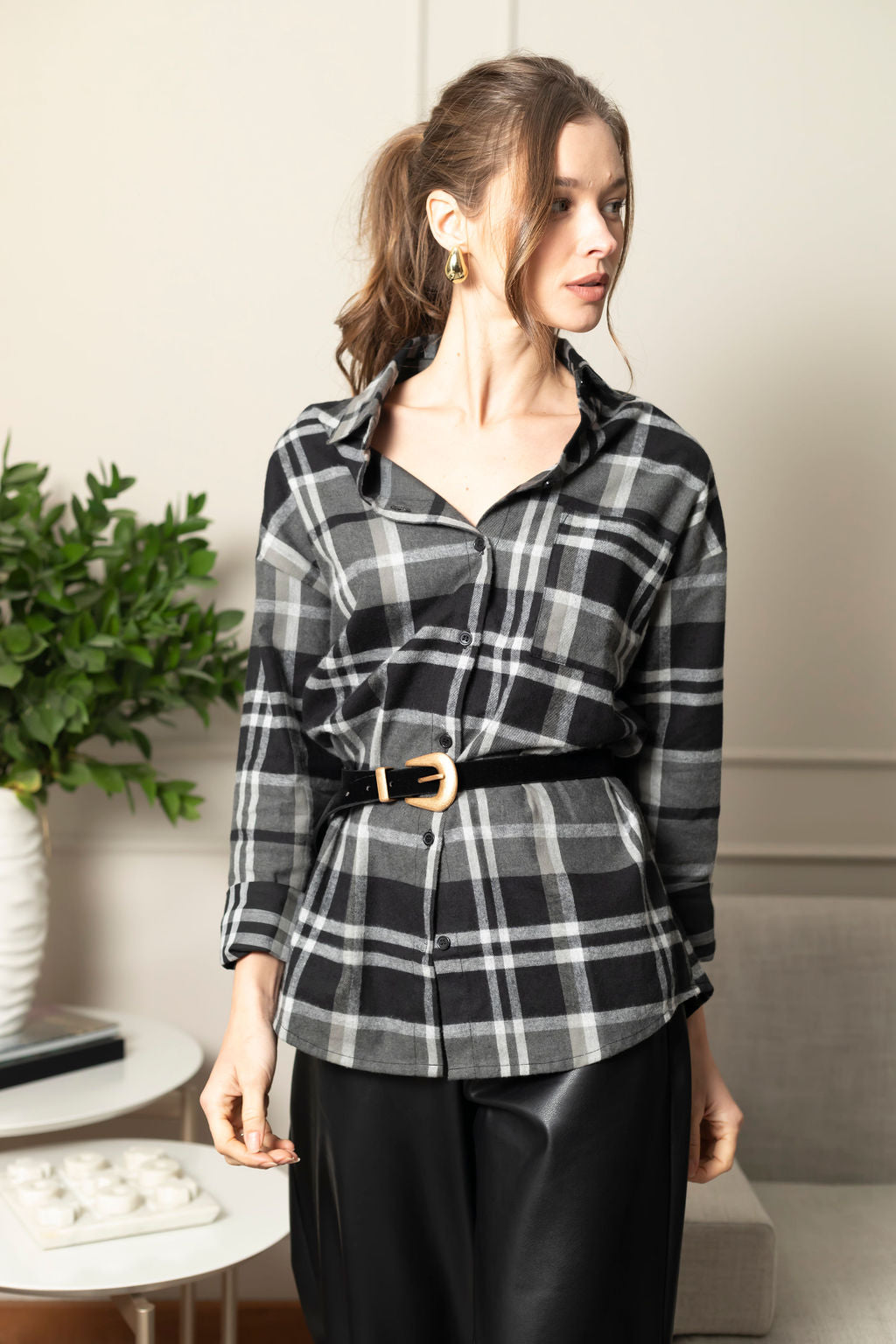 Camisa Scotland franela