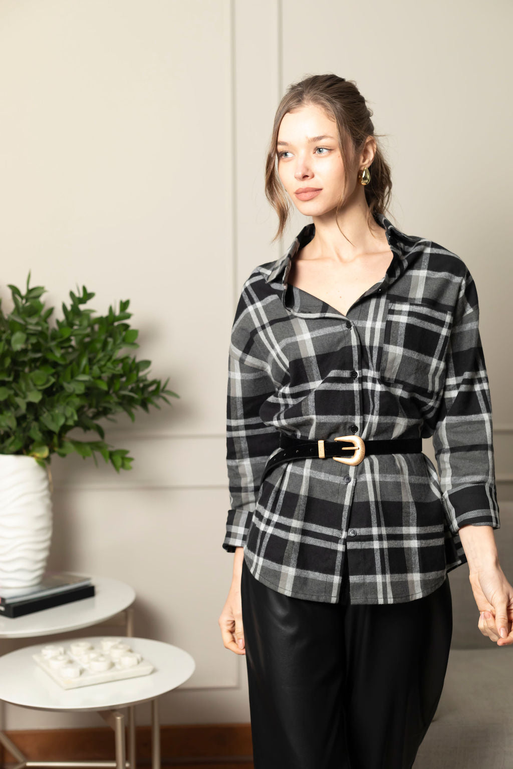 Camisa Scotland franela
