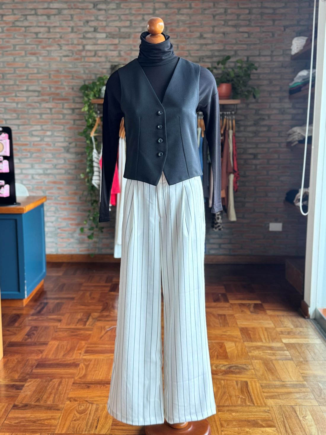 Chaleco Siena crepé