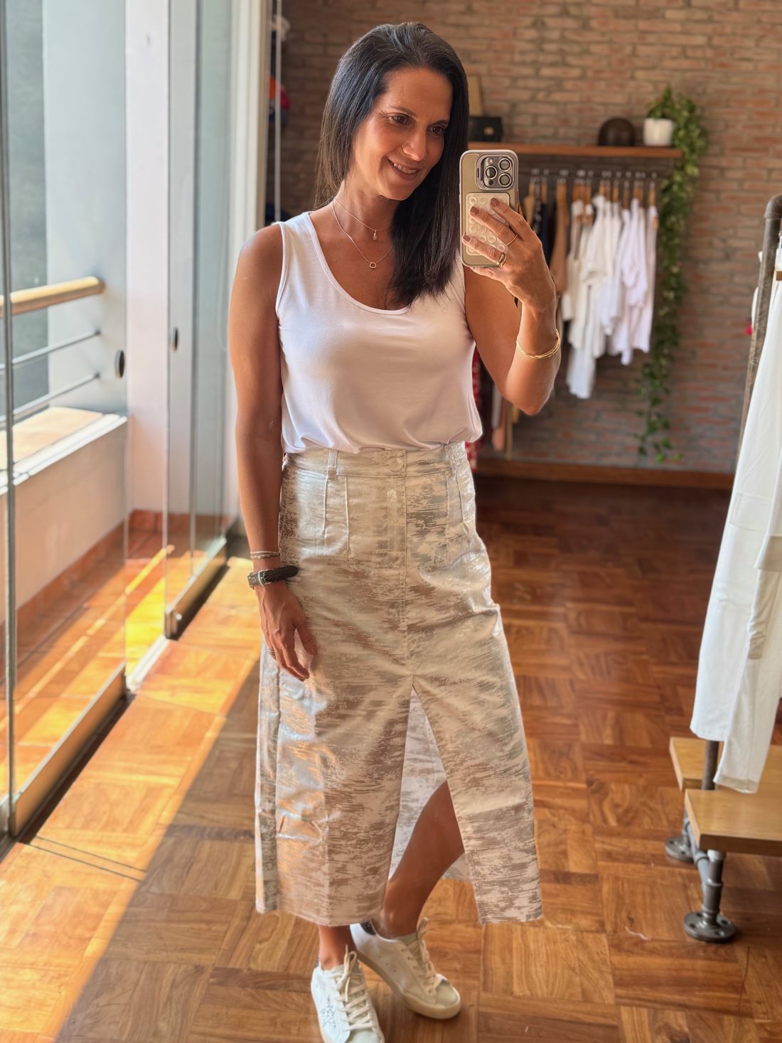 Falda Silver