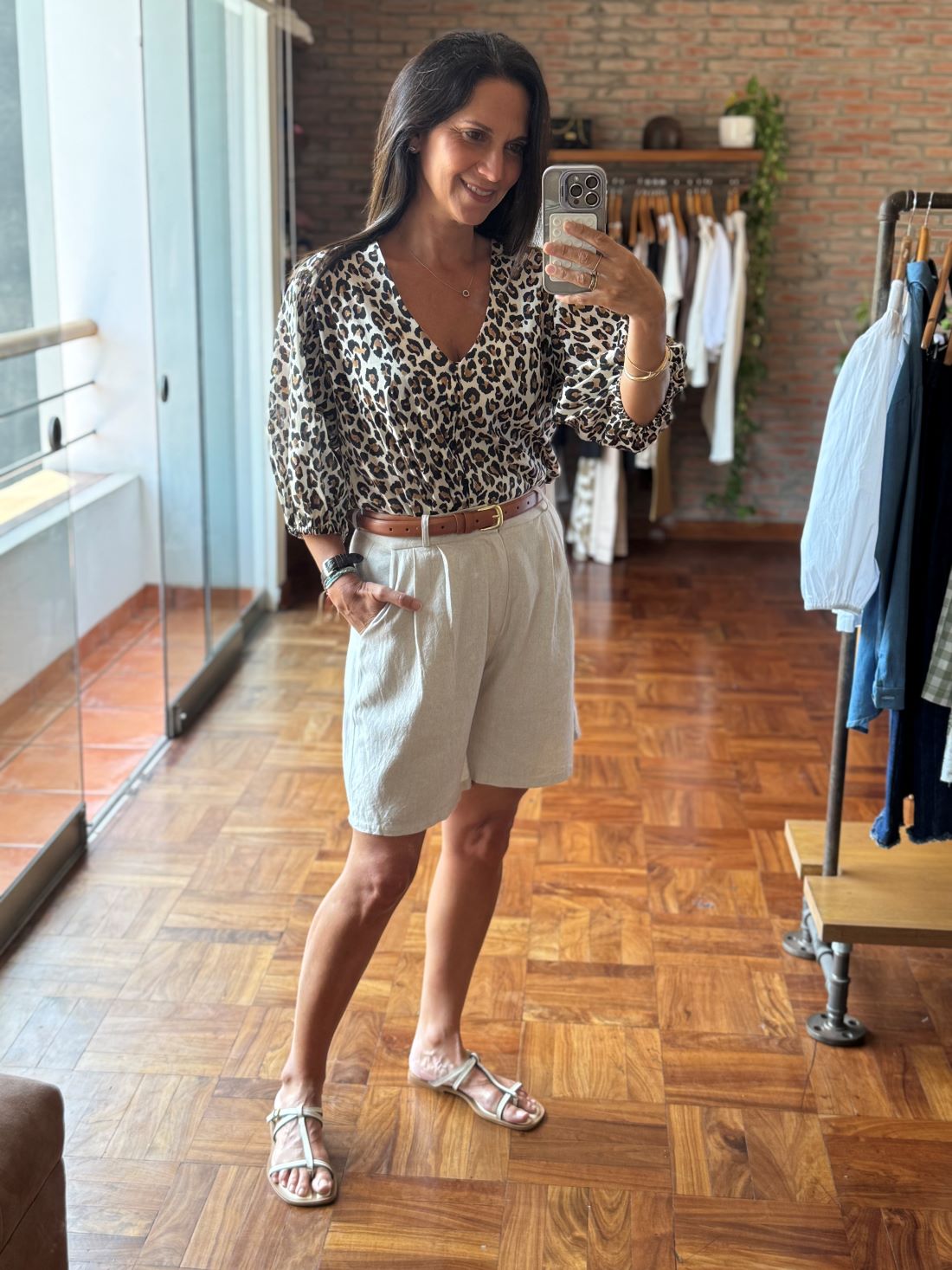 Blusa Toscana Animal Print