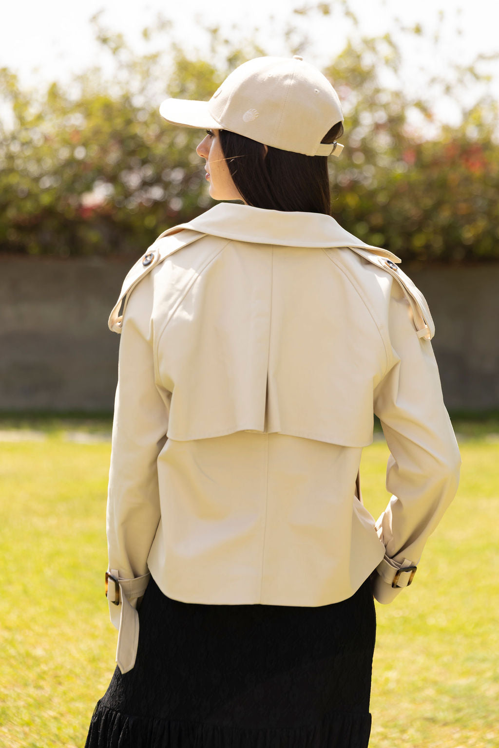 Saco Trench corto