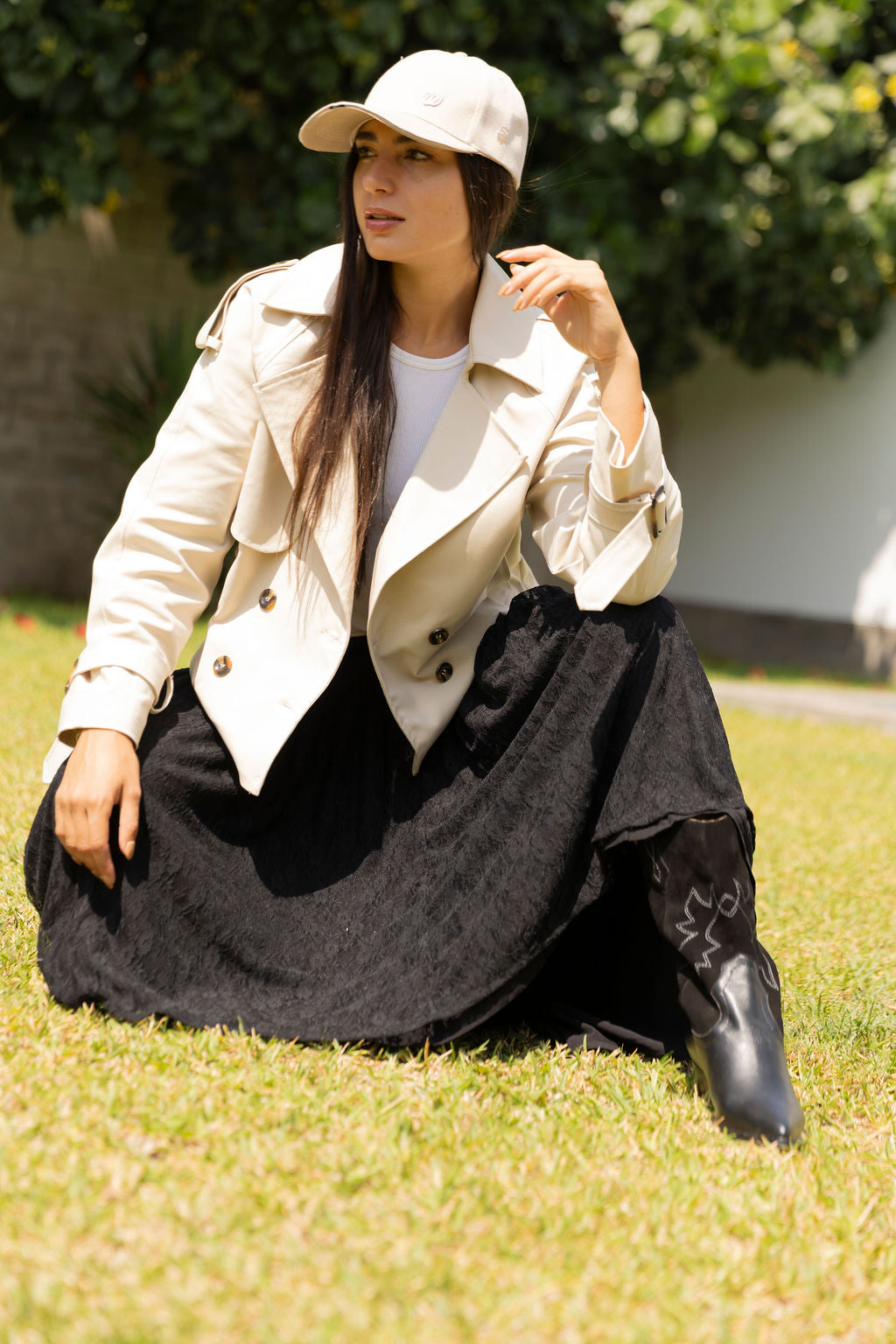 Saco Trench corto