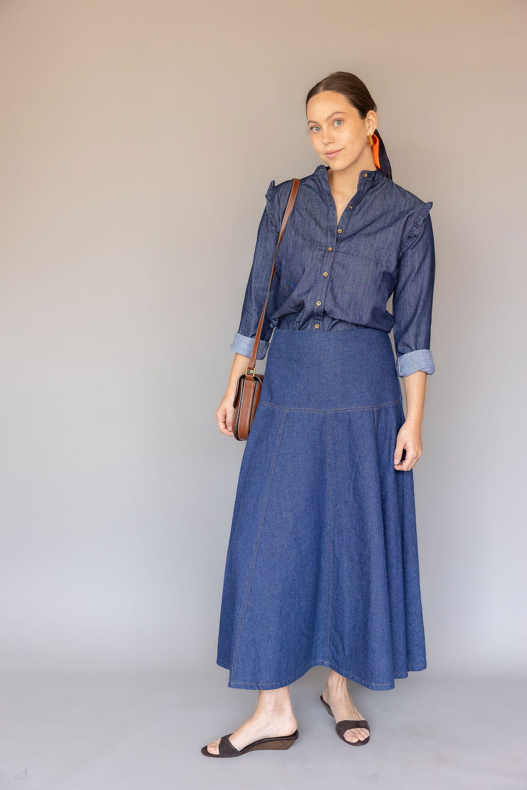 Falda Olivie denim
