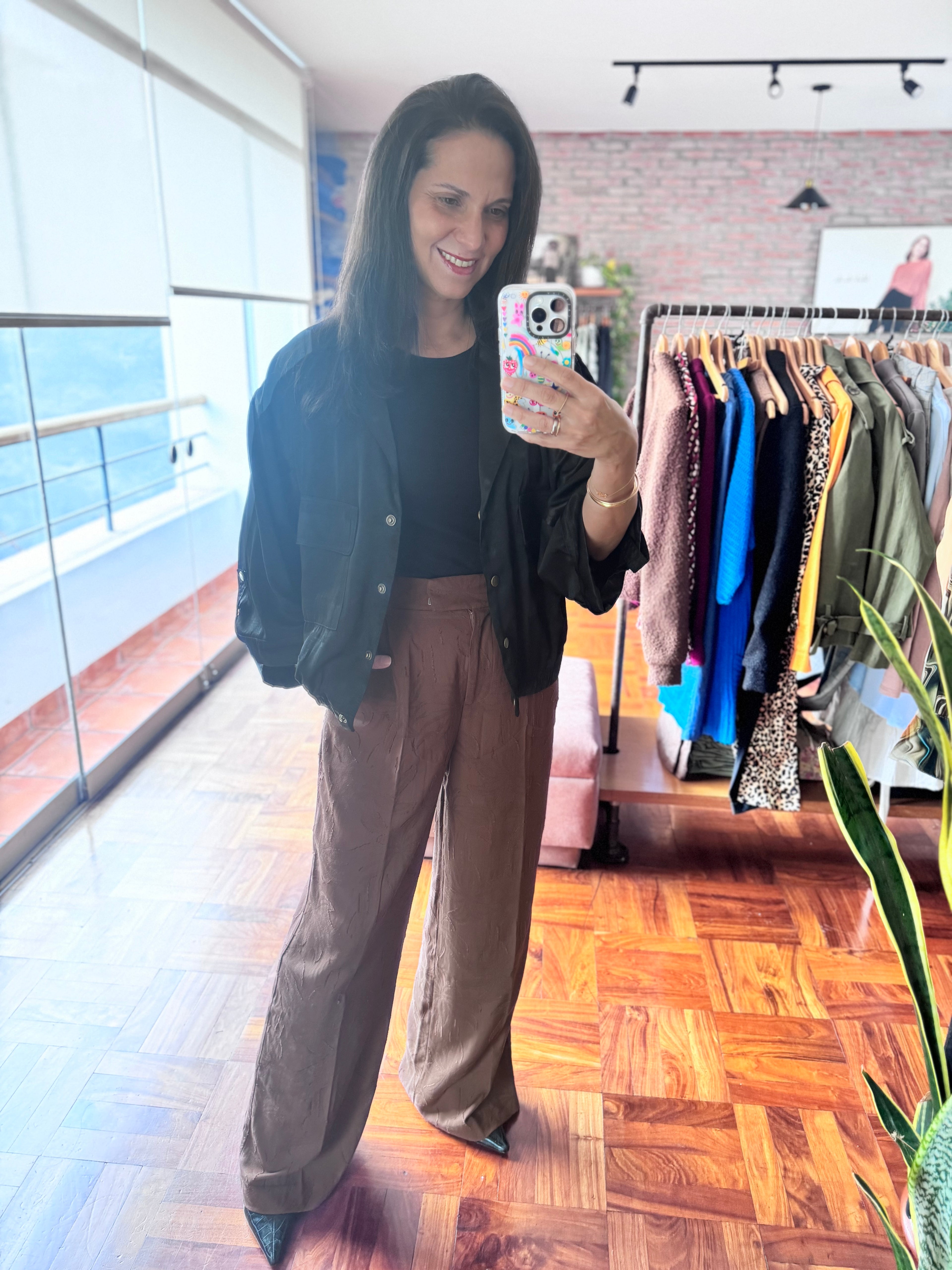 Pantalón Brocado