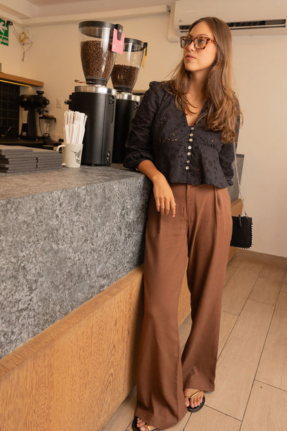 Pantalón Franklin lino