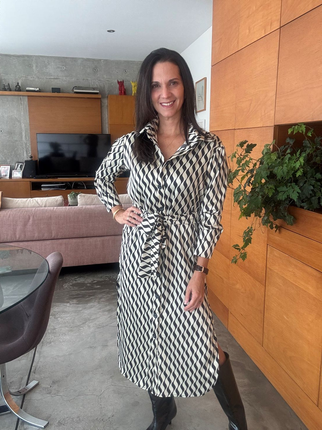 Vestido Dalia satín
