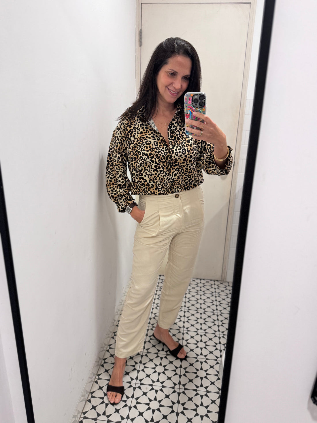 Blusa Leopardo