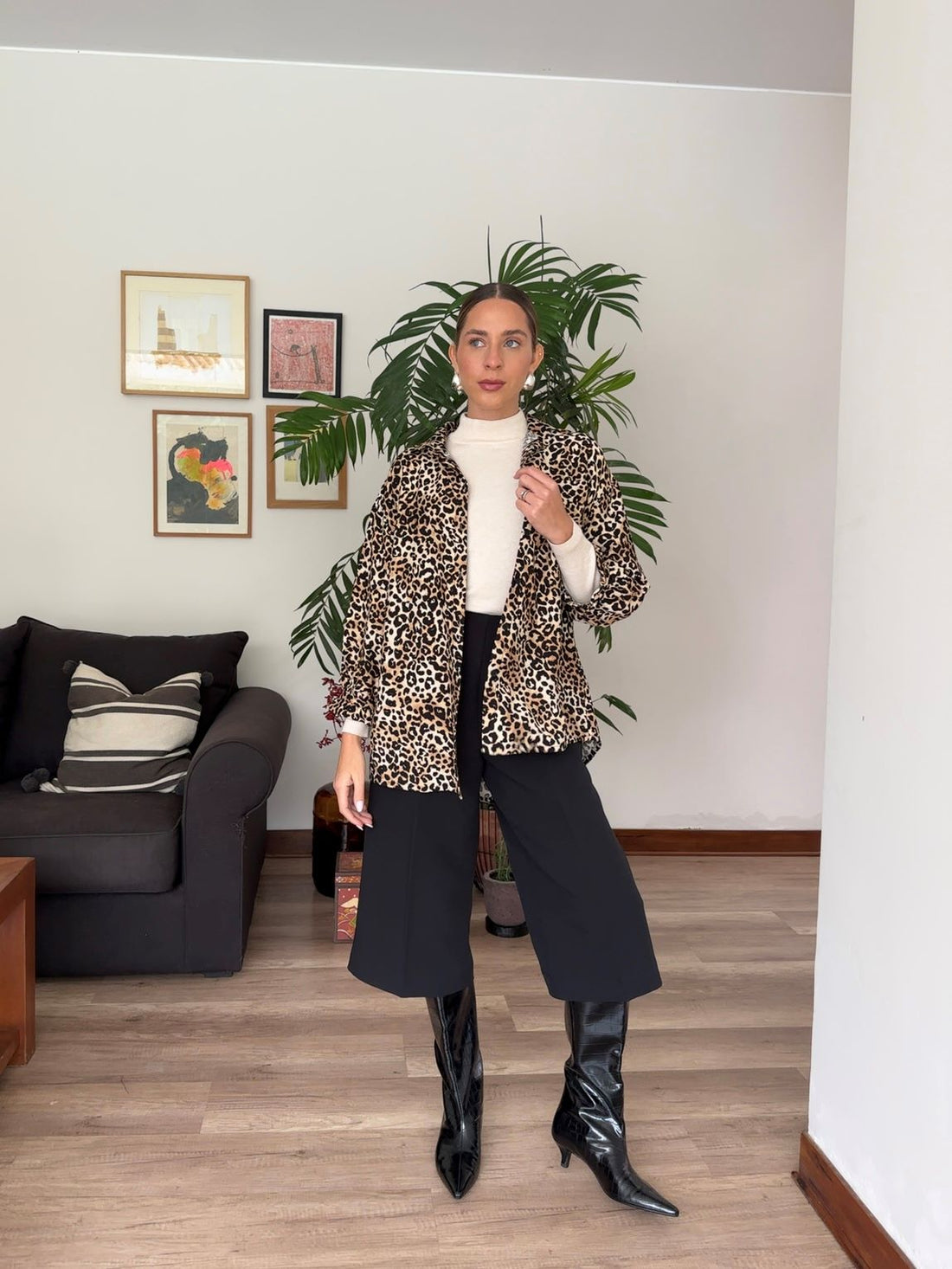 Blusa Leopardo