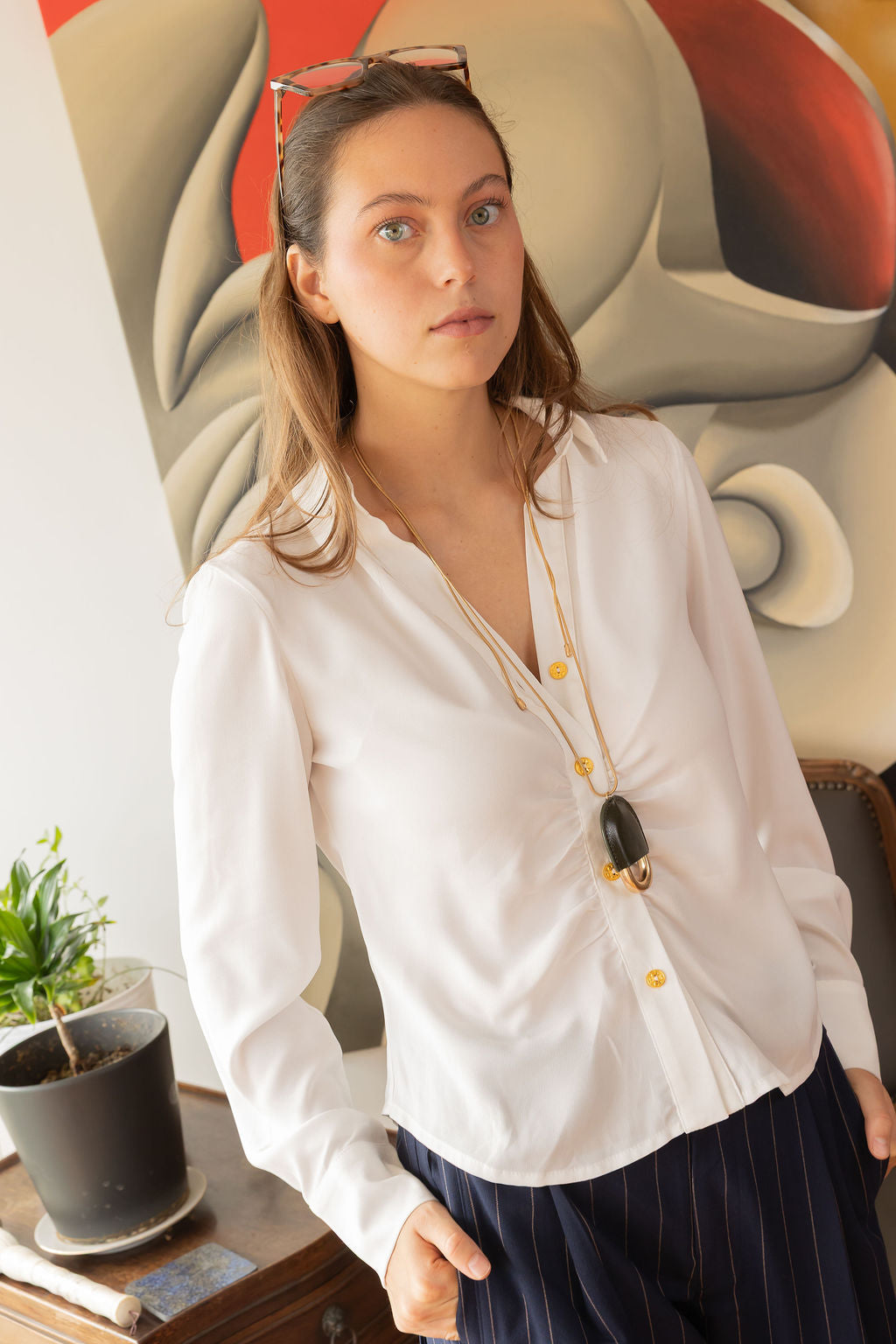 Blusa Recogida