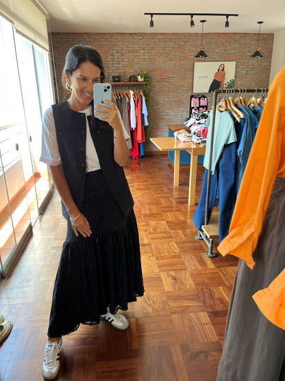 Falda Petal encaje